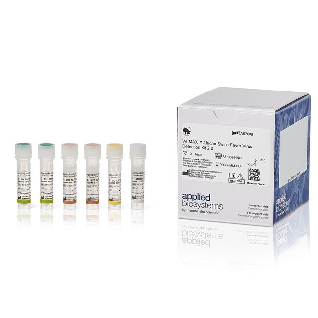 VetMAX™ African Swine Fever Virus Detection Kit 2.0 - THERMO FISHER SCIENTIFIC for Diagnostics For Animals