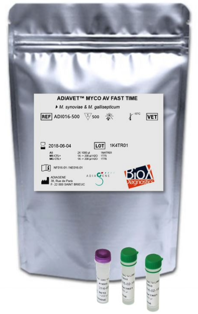 ADIAVET MYCO AV FAST TIME - BIO X DIAGNOSTICS for Diagnostics For Animals