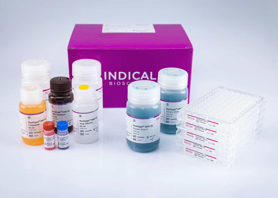 flocktype® NDV Ab - INDICAL BIOSCIENCE GmbH for Diagnostics For Animals