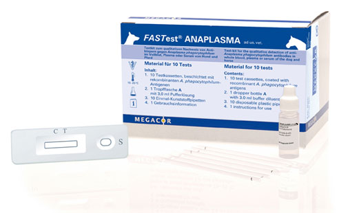 FASTest® ANAPLASMA - MEGACOR for Diagnostics For Animals