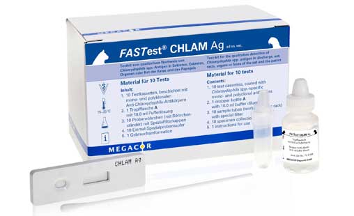 FASTest® CHLAM Ag - MEGACOR for Diagnostics For Animals