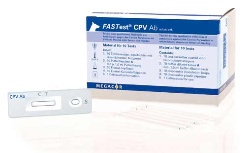 FASTest® CPV Ab - MEGACOR for Diagnostics For Animals