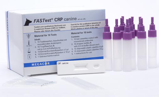 FASTest® CRP canine - MEGACOR for Diagnostics For Animals