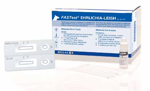 FASTest® EHRLICHIA-LEISH - MEGACOR for Diagnostics For Animals