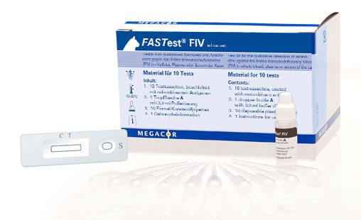 FASTest® FIV - MEGACOR for Diagnostics For Animals