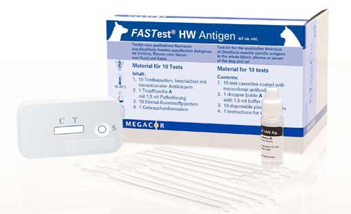 FASTest® HW Antigen - MEGACOR for Diagnostics For Animals