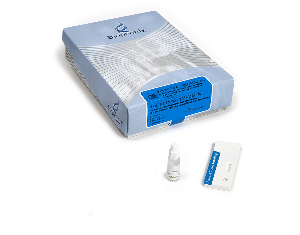 Feline Toxo IgM-IgG IC - AGROLABO for Diagnostics For Animals