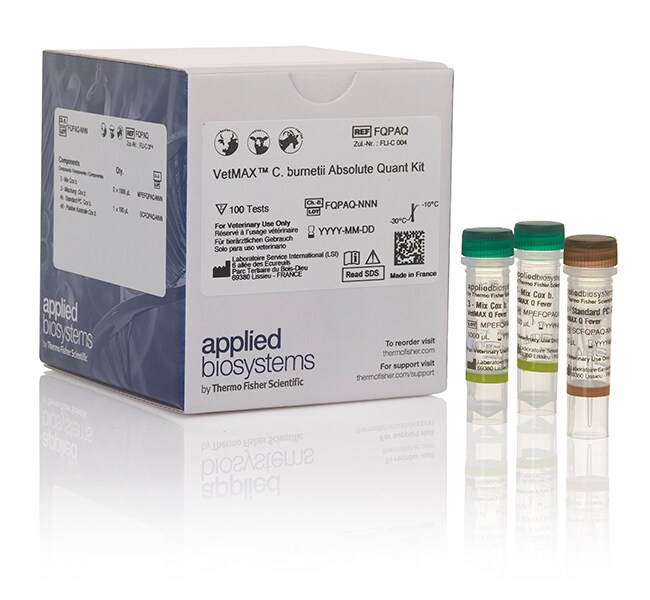 VetMAX™ C. burnetii Absolute Quant Kit - THERMO FISHER SCIENTIFIC for Diagnostics For Animals