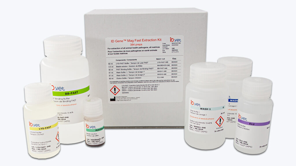 ID Gene™ Mag Fast Extraction Kit - INNOVATIVE-DIAGNOSTIC for Diagnostics For Animals