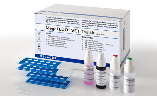 MegaFLUO® TOXOPLASMA g. - MEGACOR for Diagnostics For Animals