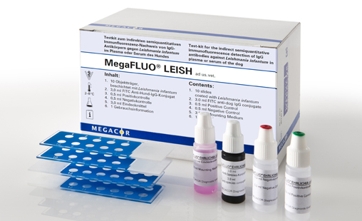 MegaFLUO® LEISH - MEGACOR for Diagnostics For Animals