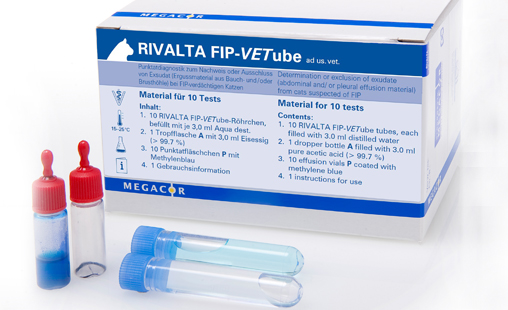 RIVALTA FIP-VETube - MEGACOR for Diagnostics For Animals