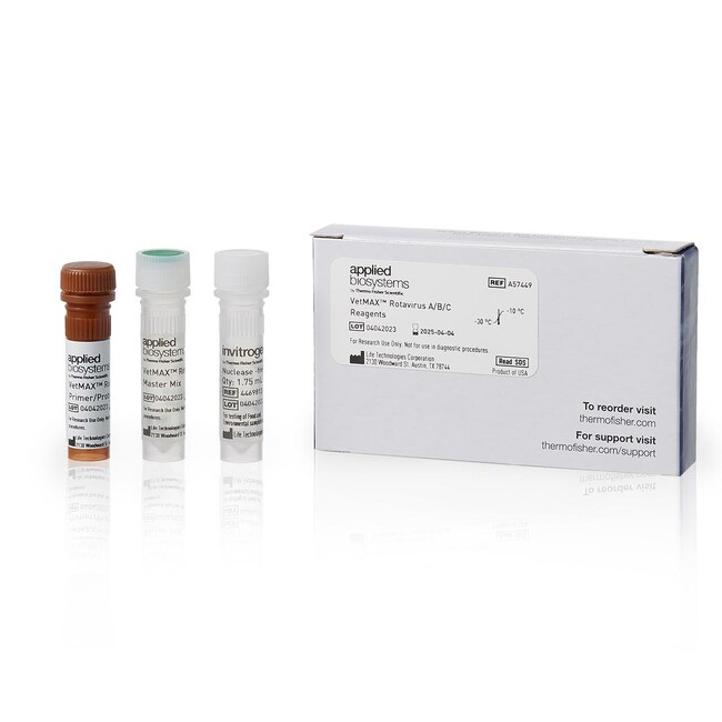 VetMAX Rotavirus A/B/C Reagents - THERMO FISHER SCIENTIFIC for Diagnostics For Animals