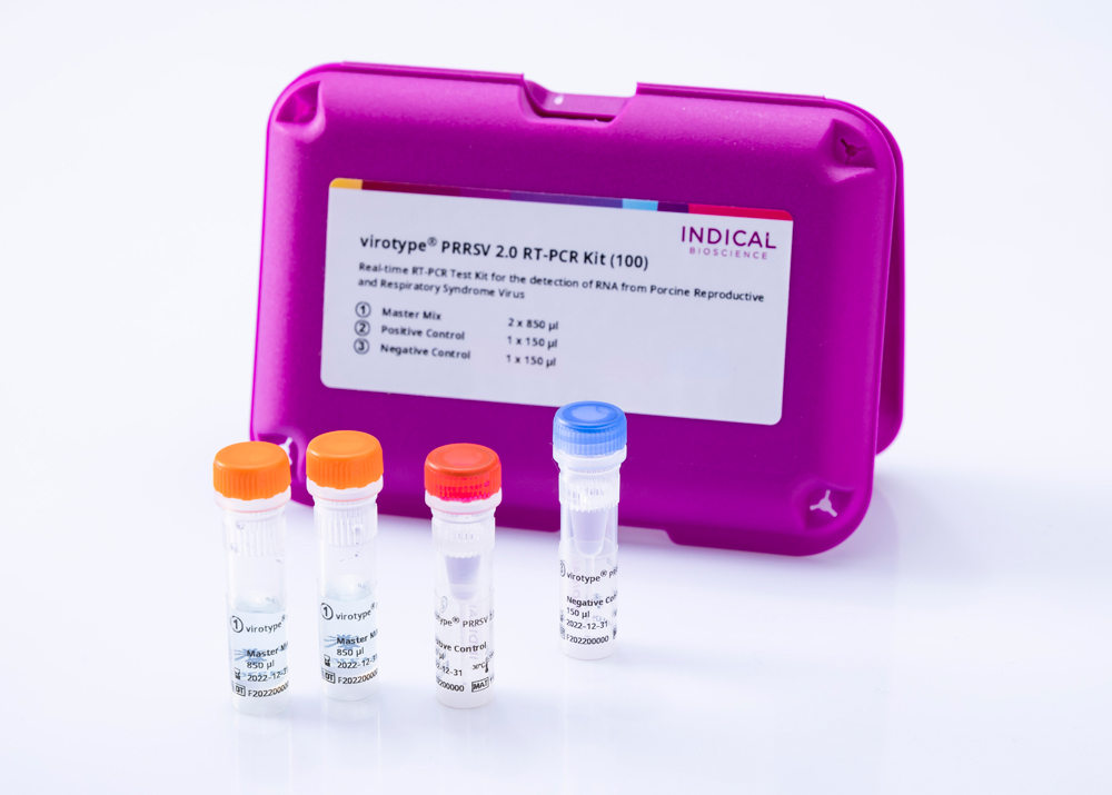 virotype® PRRSV 2.0 RT-PCR Kit - INDICAL BIOSCIENCE GmbH for Diagnostics For Animals