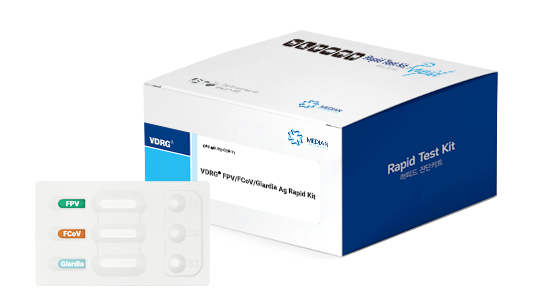 VDRG® FPV/FCoV/Giardia Ag Rapid kit - MEDIAN DIAGNOSTICS for Diagnostics For Animals