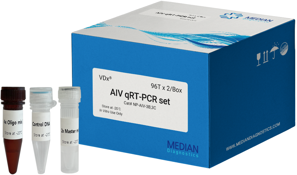 VDx® AIV qRT-PCR set - MEDIAN DIAGNOSTICS for Diagnostics For Animals