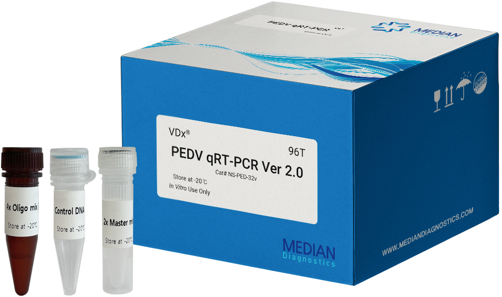 VDx® PEDV qRT-PCR Ver 2.0 - MEDIAN DIAGNOSTICS for Diagnostics For Animals