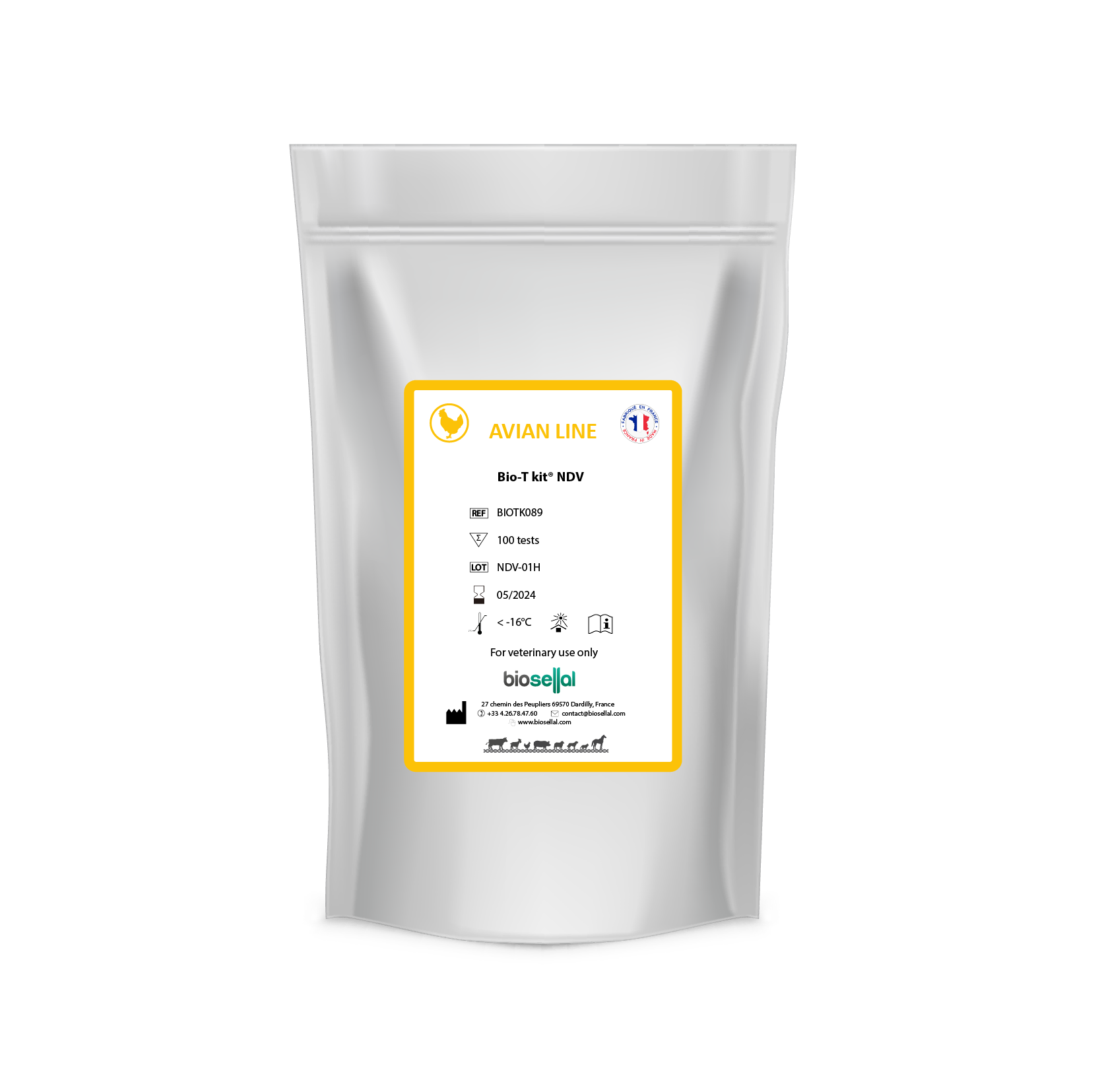 Bio-T kit NVD - BIO SELLAL for Diagnostics For Animals