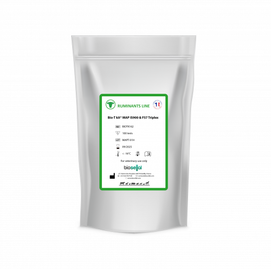 Bio-T kit® MAP IS900 & F57 Triplex - BIO SELLAL for Diagnostics For Animals